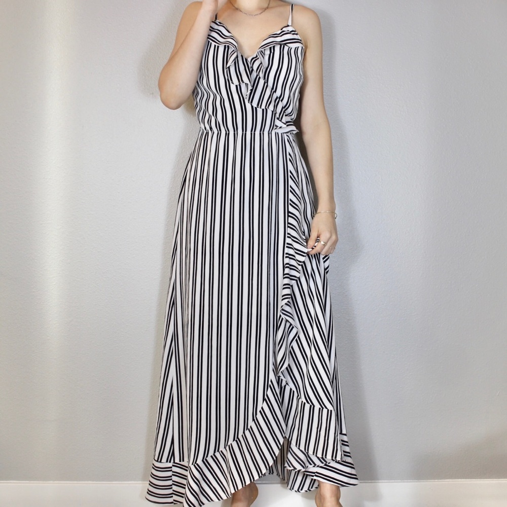 Love Ady Maxi True Wrap Dress